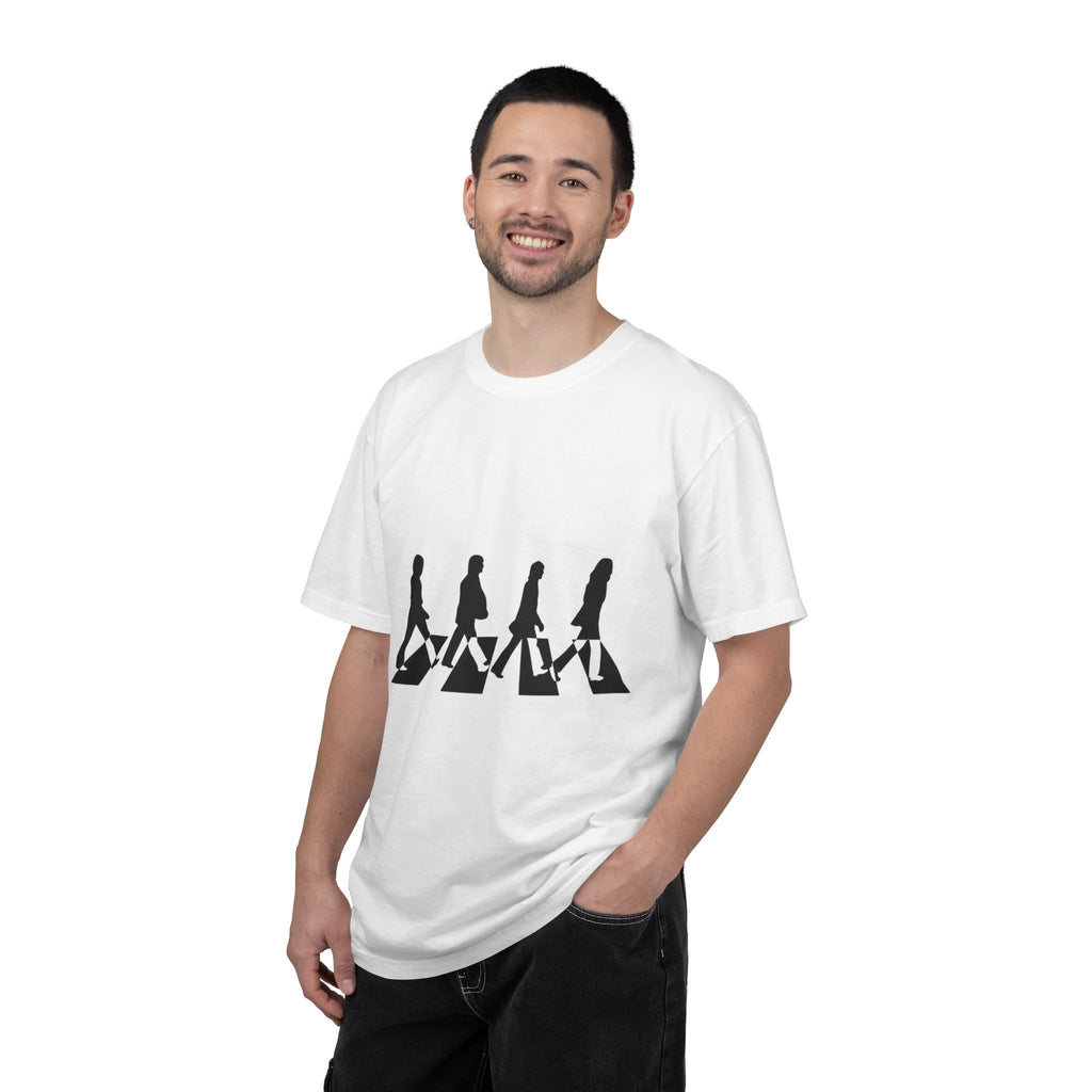 Beatles Abbey Road Silhouette T-Shirt — Classic Rock Band Tee, Gift, The beatles