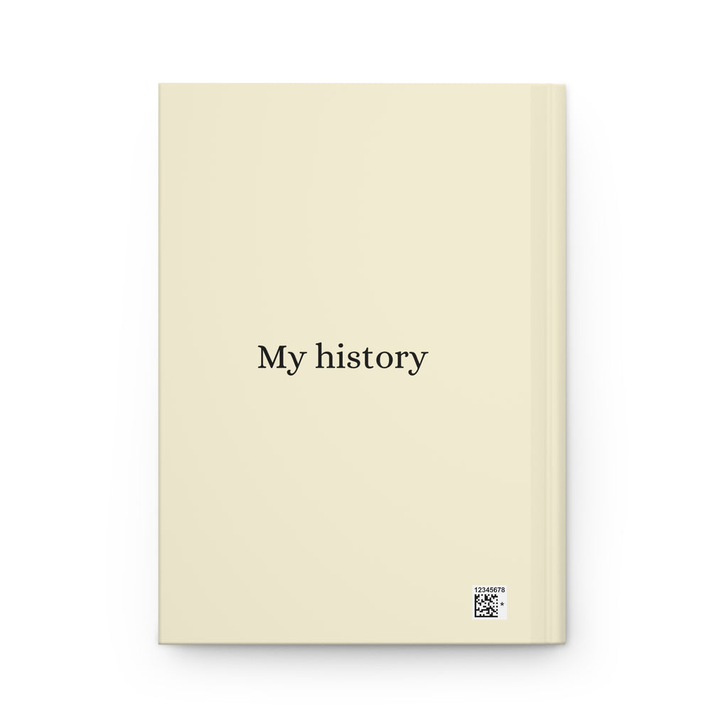 Finally Legal 21st Birthday Hardcover Journal — "My History" Keepsake