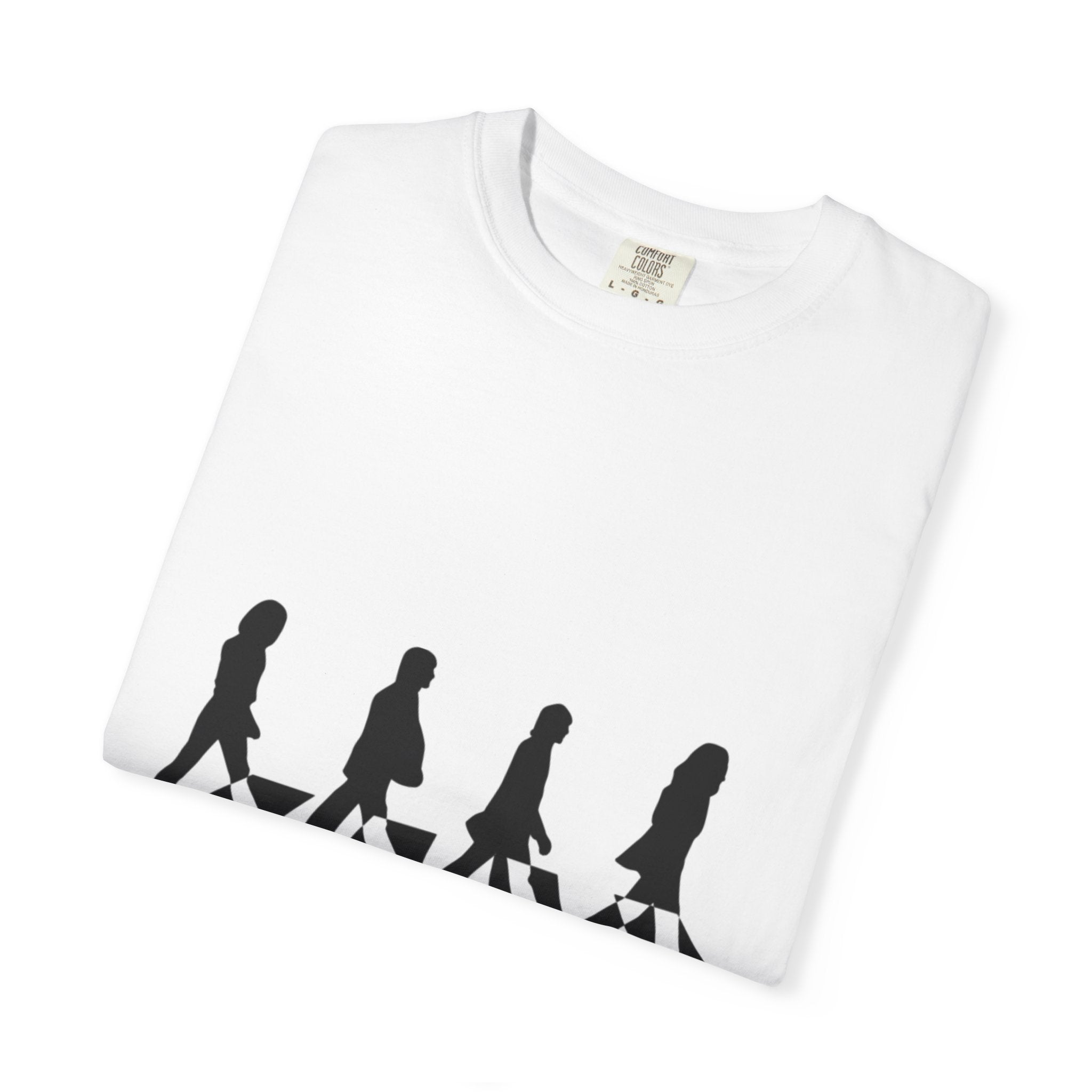 Beatles Abbey Road Silhouette T-Shirt — Classic Rock Band Tee, Gift, The beatles