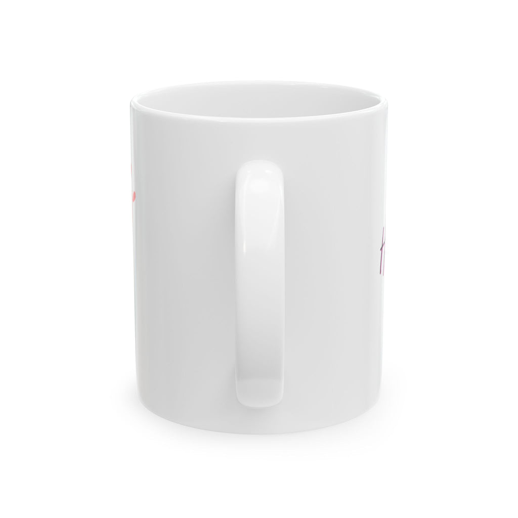 Happy Valentine Ceramic Mug, (11oz, 15oz)