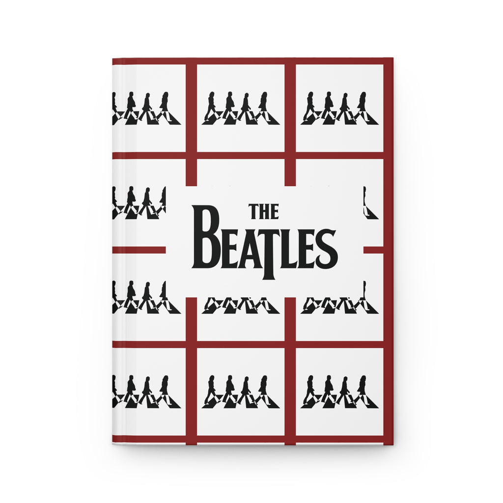 The beatles, Retro 60s Band Logo Hardcover Journal — Vintage Music Notebook