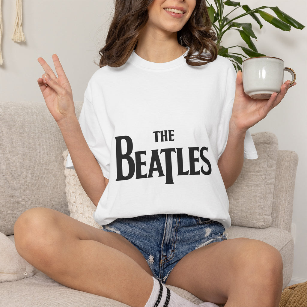The Beatles Band Logo T-Shirt — Classic Rock Logo Tee