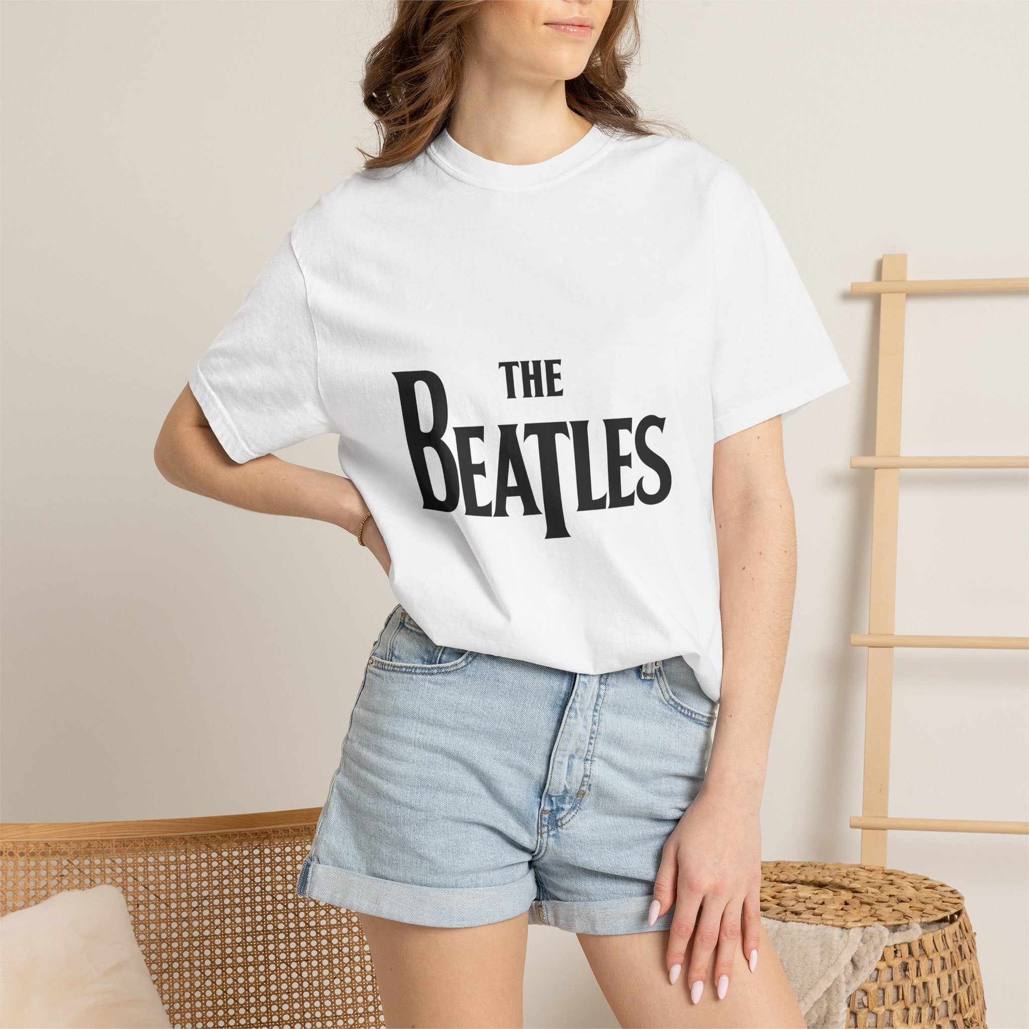 The Beatles Band Logo T-Shirt — Classic Rock Logo Tee