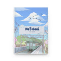 Train Station Journal — Scenic Hardcover Notebook with 'Notebook For Myself' Design