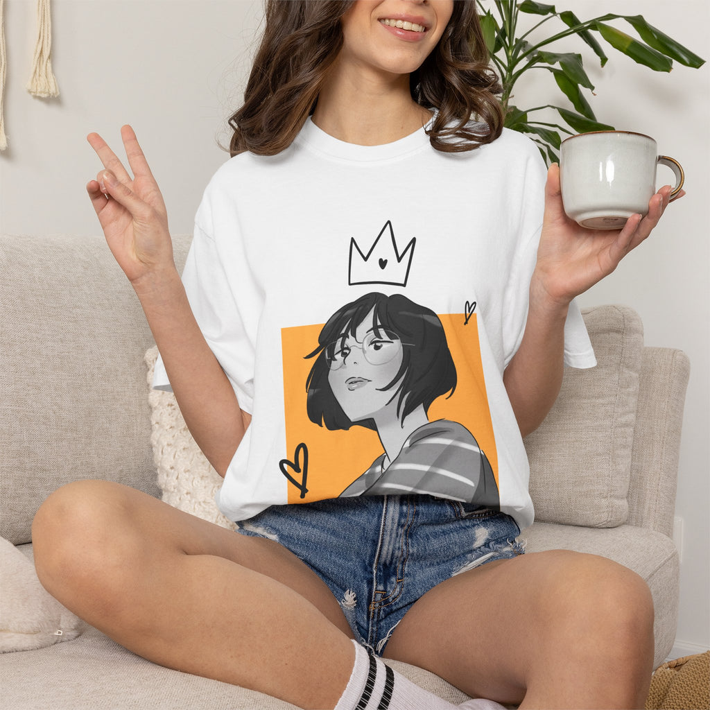 Love Yourself Portrait T-Shirt — Inspirational Self-Love Graphic Tee