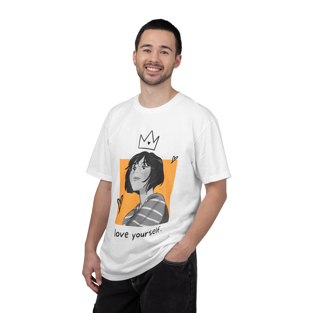 Love Yourself Portrait T-Shirt — Inspirational Self-Love Graphic Tee