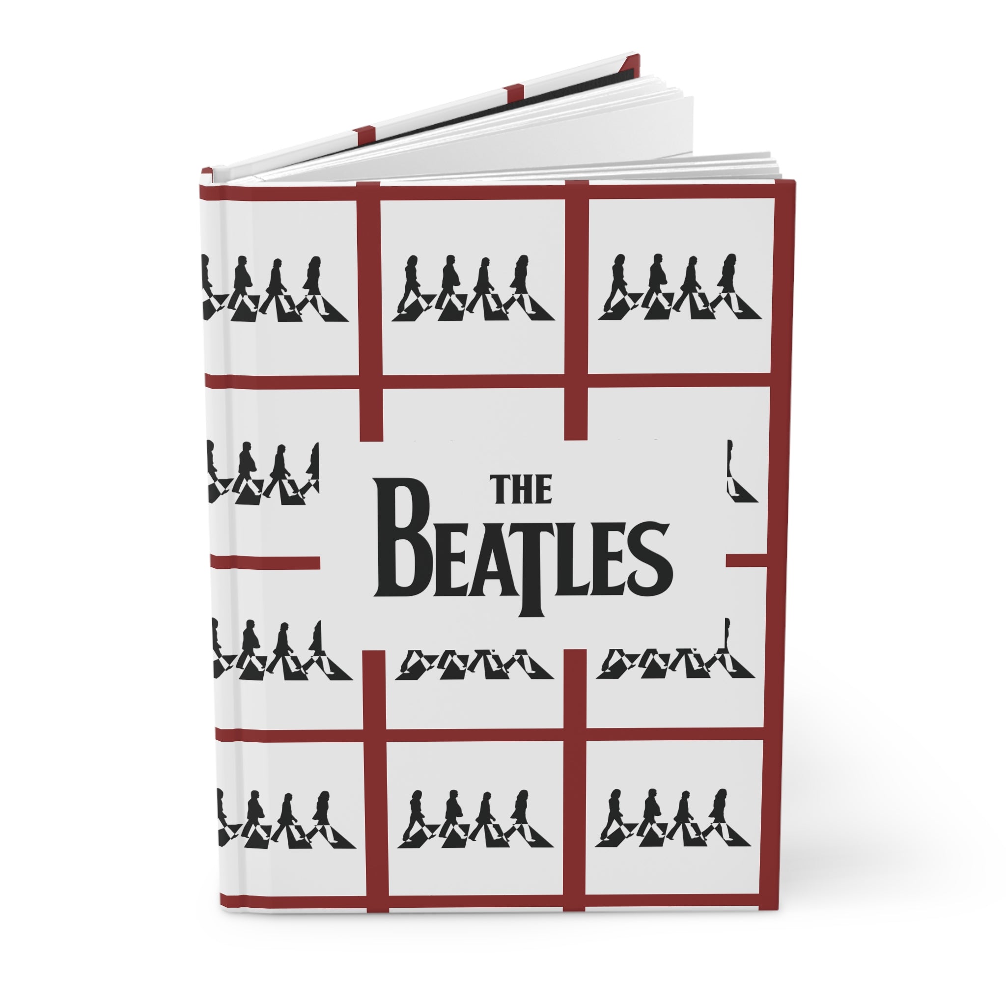 The beatles, Retro 60s Band Logo Hardcover Journal — Vintage Music Notebook